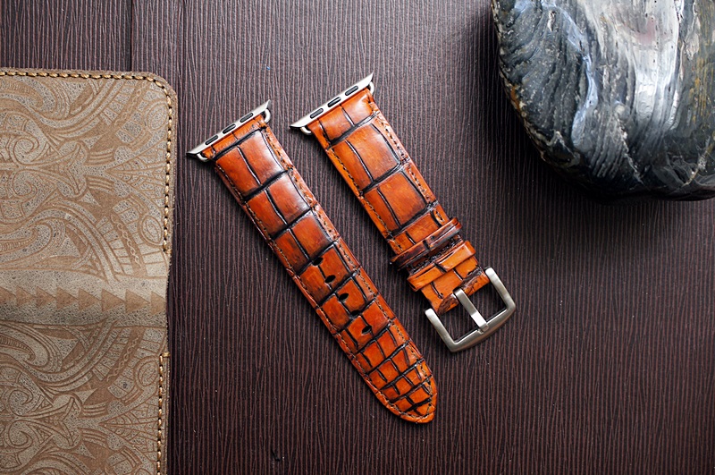 Cách chọn dây đồng hồ da cá sấu apple watch phù hợp